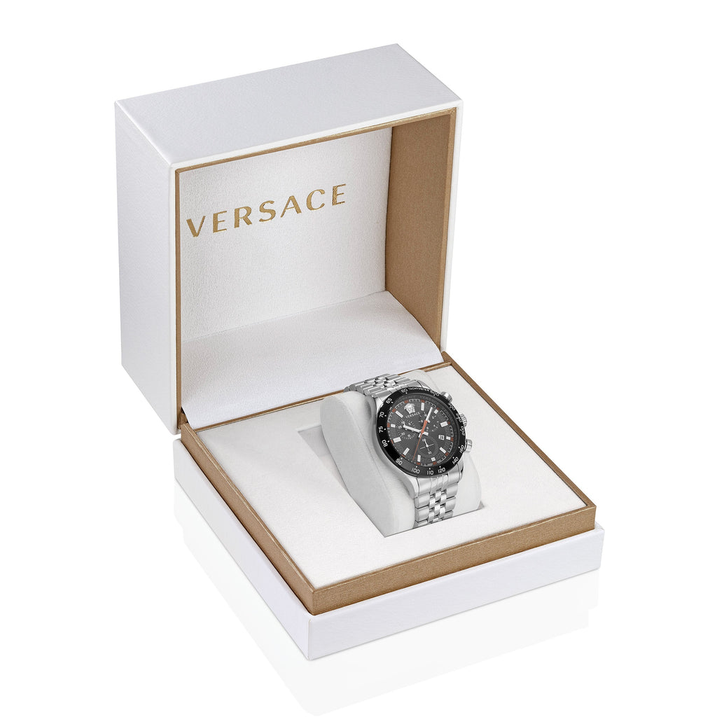 Versace Hellenyium Men's Black Watch