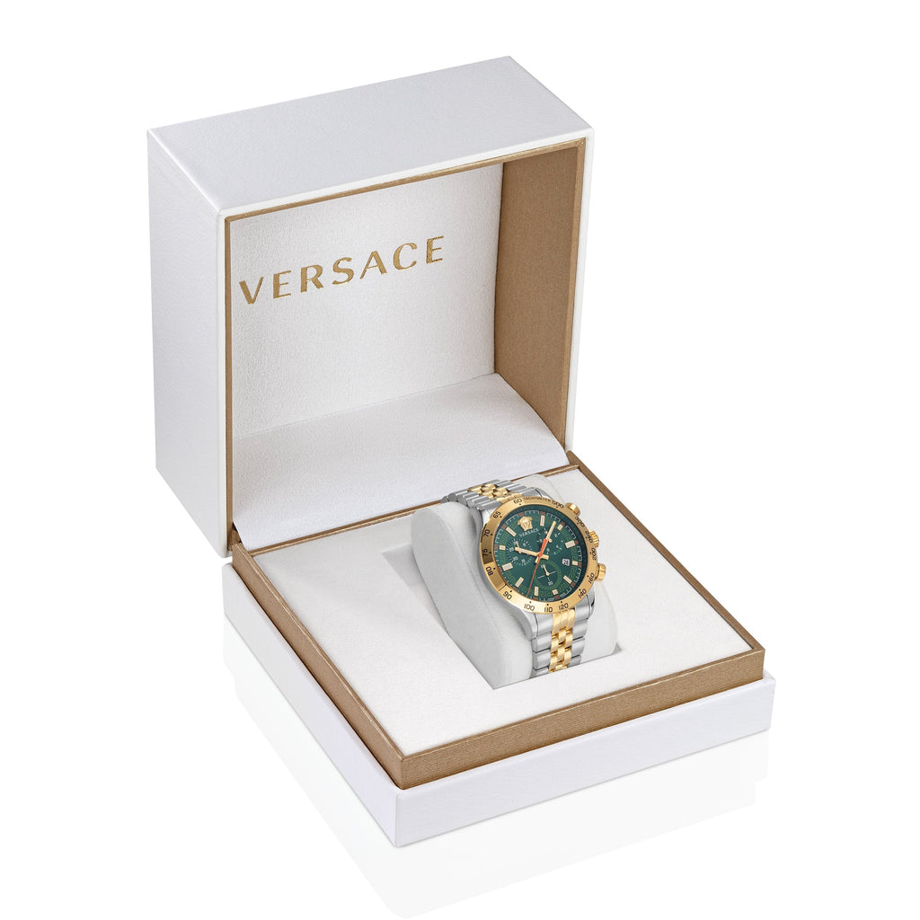 Versace Hellenyium Men's Two-Tone Watch