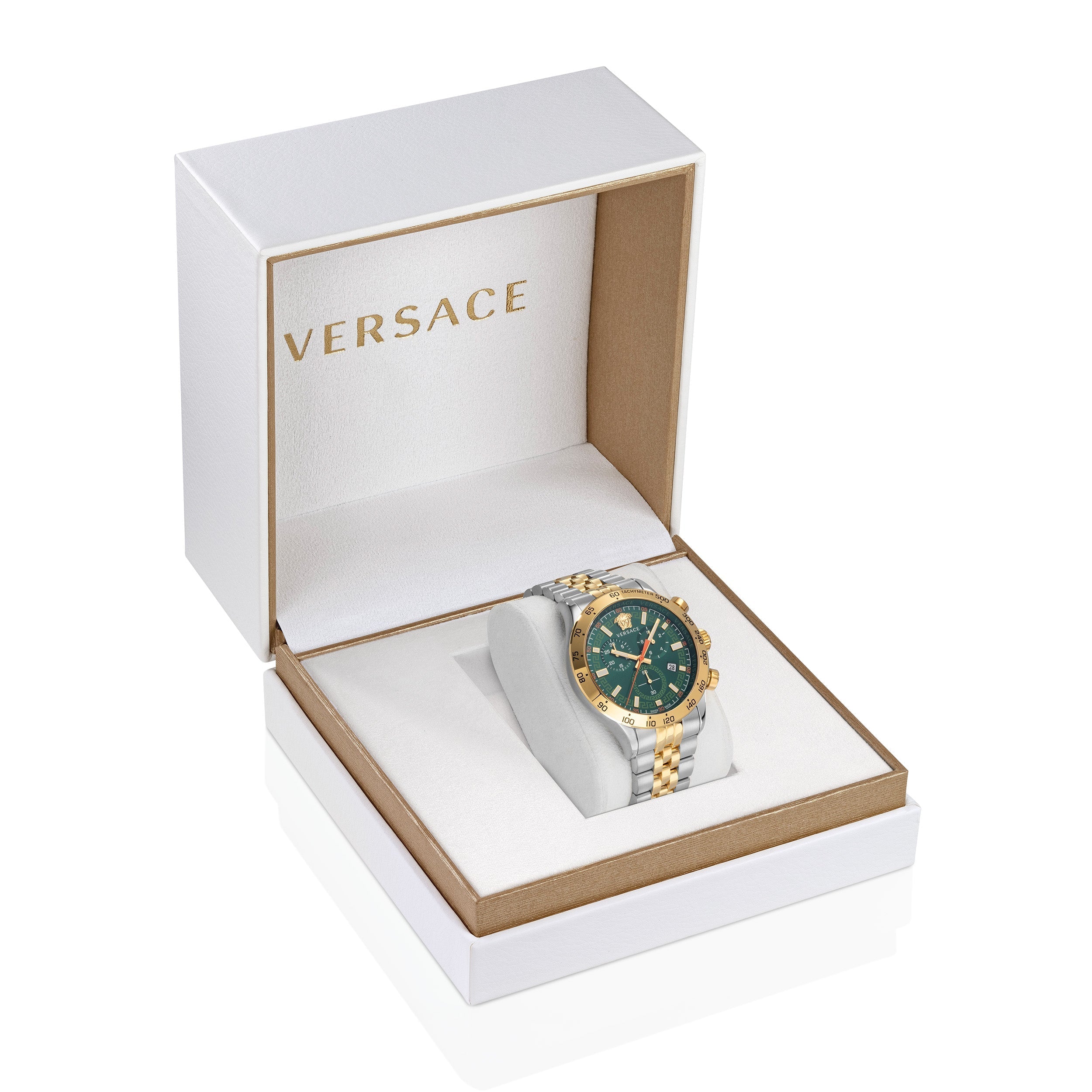 Versace Hellenyium Men's Two-Tone Watch