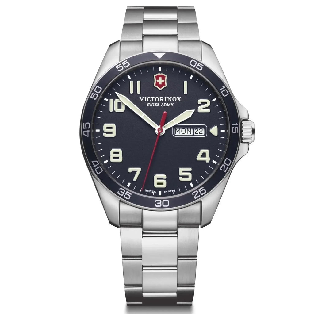 Victorinox Men's FieldForce 3H Silver Watch