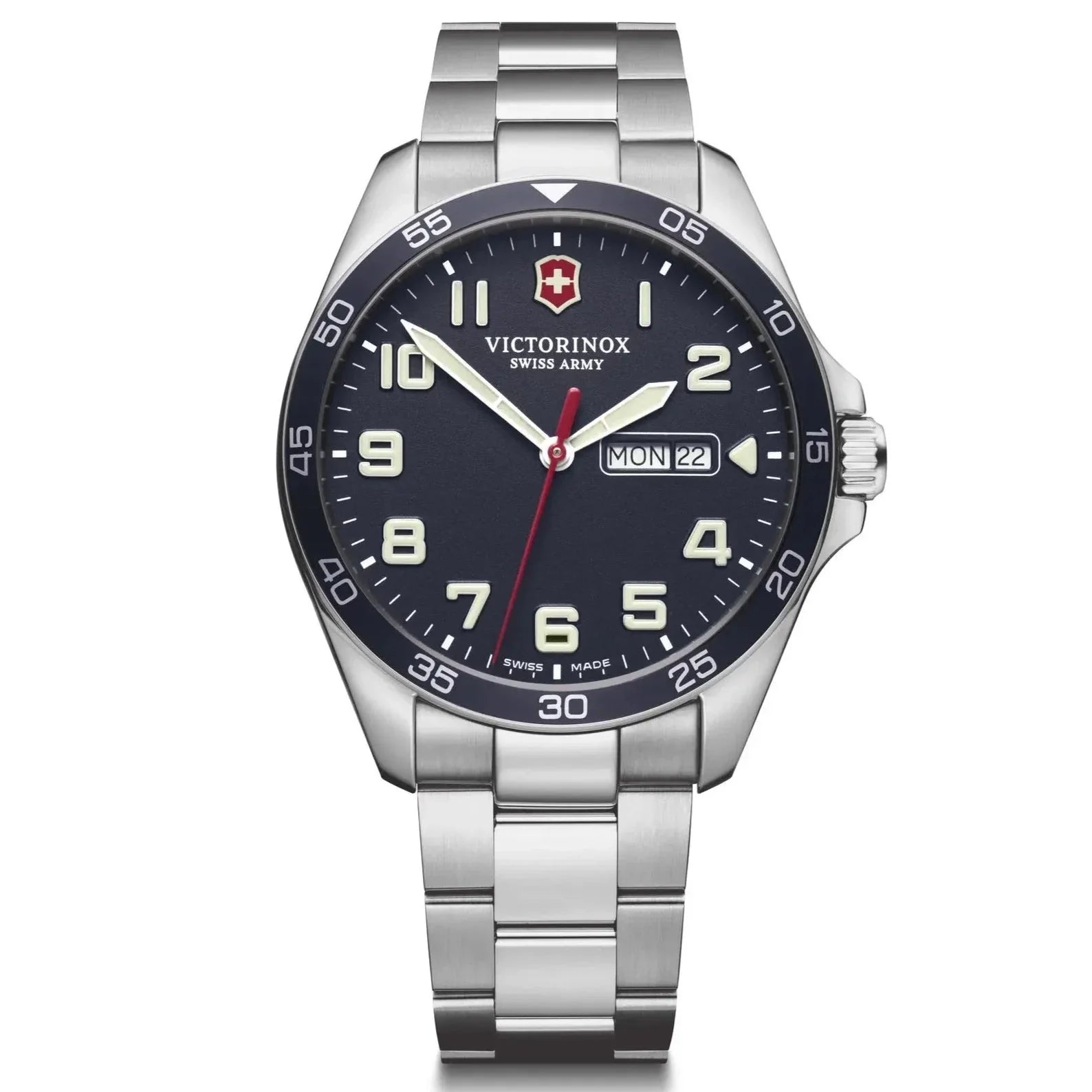 Victorinox Men's FieldForce 3H Silver Watch