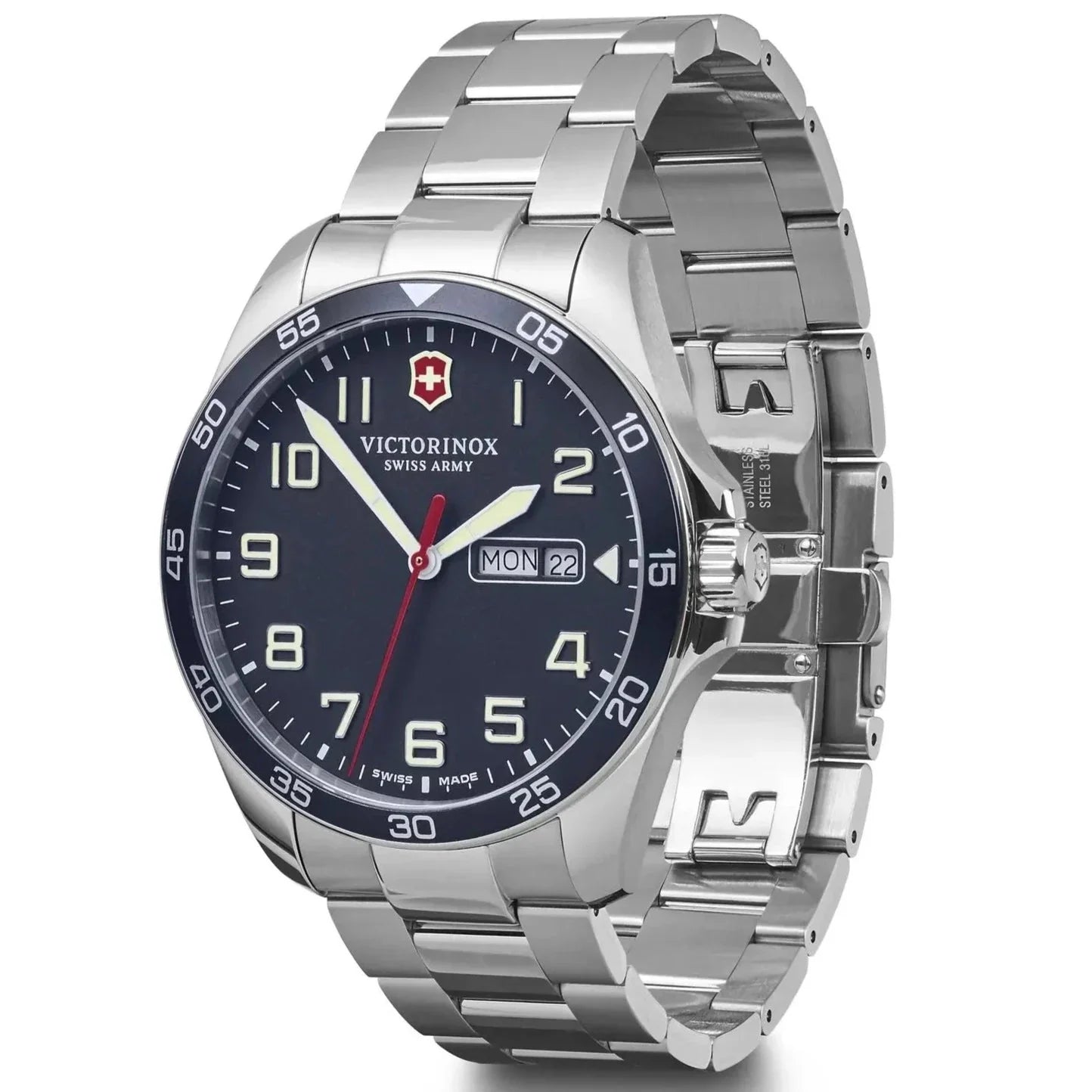 Victorinox Men's FieldForce 3H Silver Watch