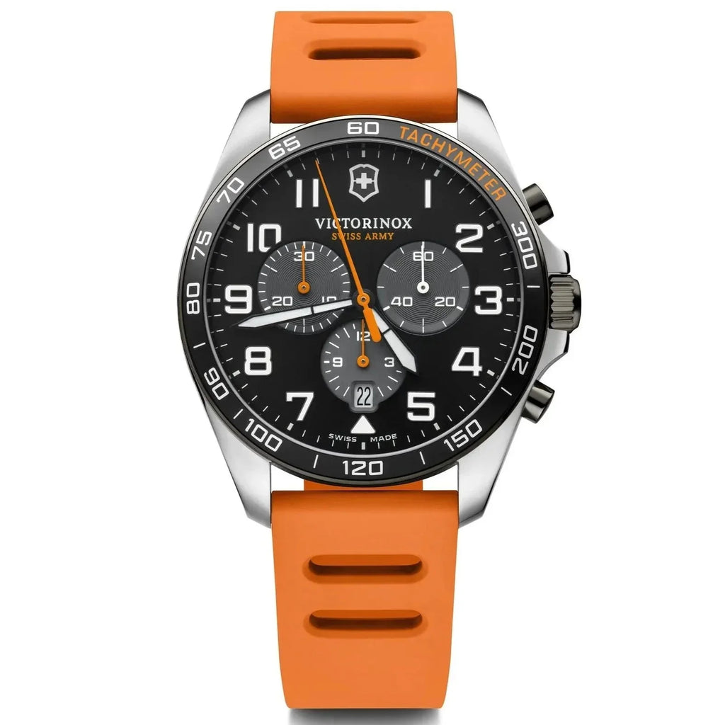 Victorinox Men's FieldForce Sport Chrono Orange Watch