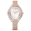 Swarovski Crystalline Aura Ladies Rose Gold Watch