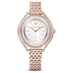 Swarovski Crystalline Aura Ladies Rose Gold Watch
