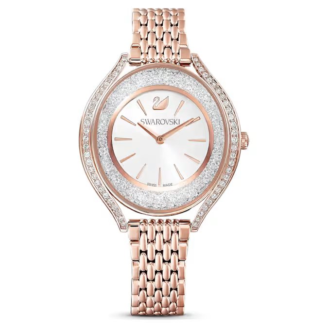 Swarovski Crystalline Aura Ladies Rose Gold Watch