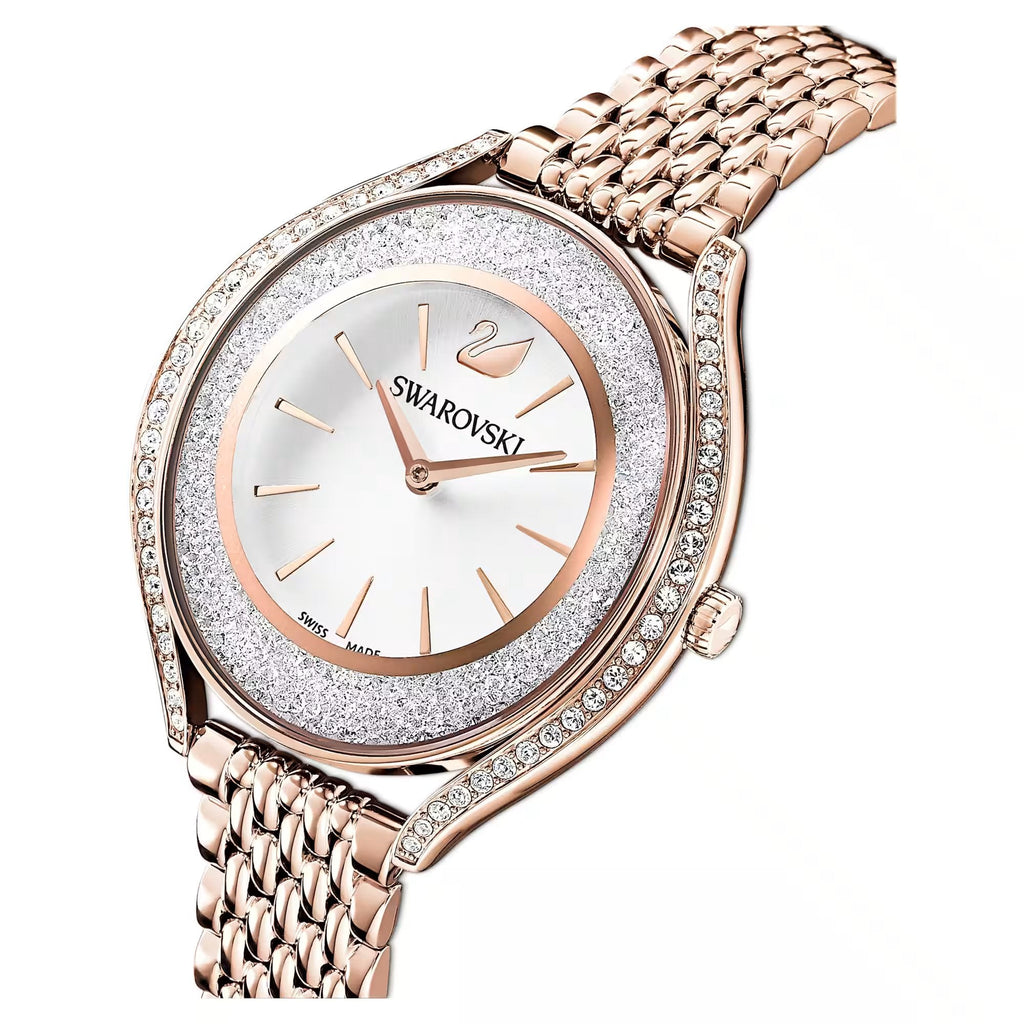 Swarovski Crystalline Aura Ladies Rose Gold Watch