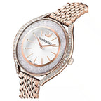Swarovski Crystalline Aura Ladies Rose Gold Watch