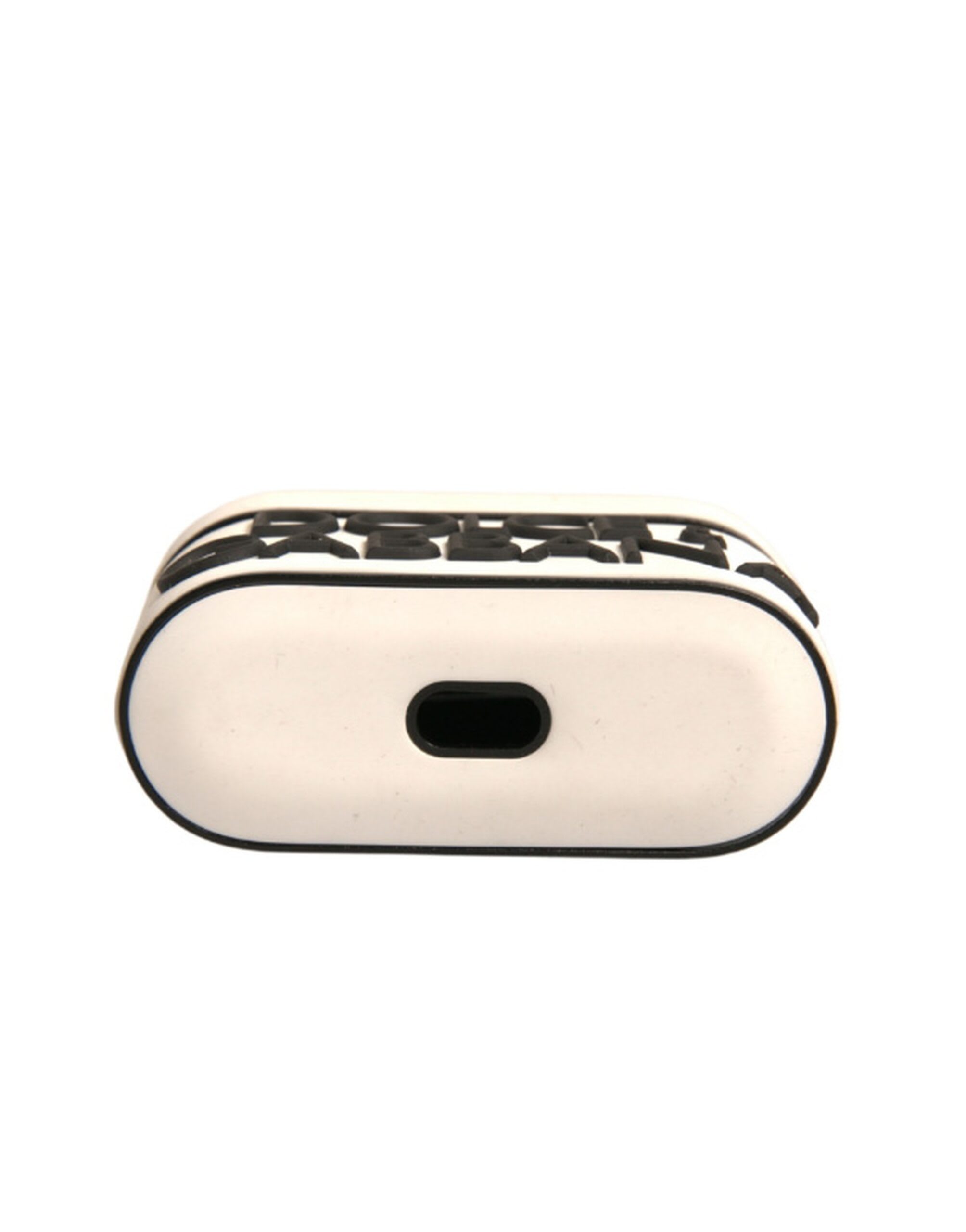 Dolce & Gabbana PVC Embossed Logo Plaque Holder Airpods Case