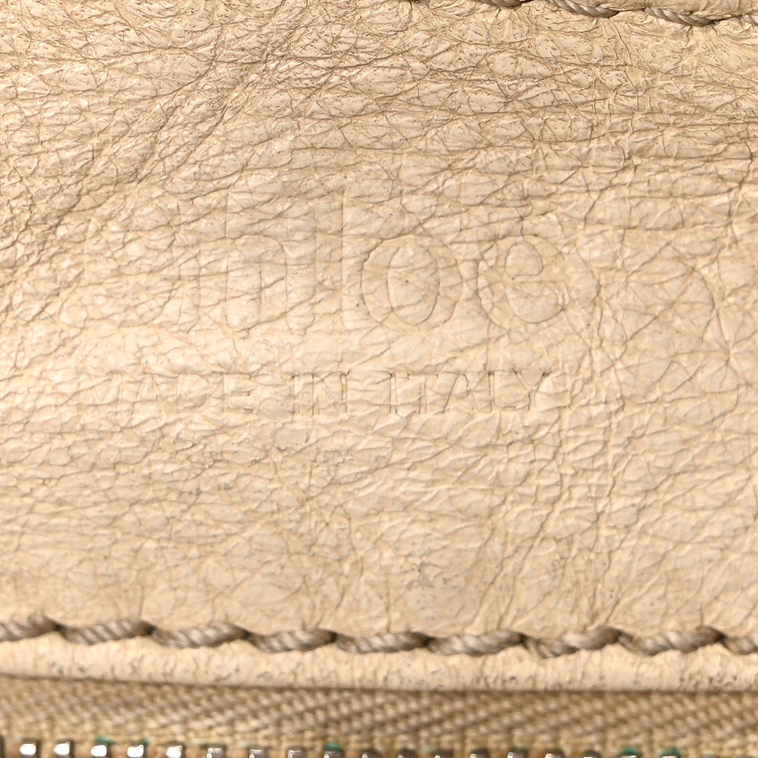 Calfskin Medium Paddington Satchel Ivory