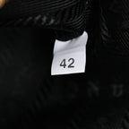 Tessuto Nylon Saffiano Mini Re-Edition 2005 Bag Black