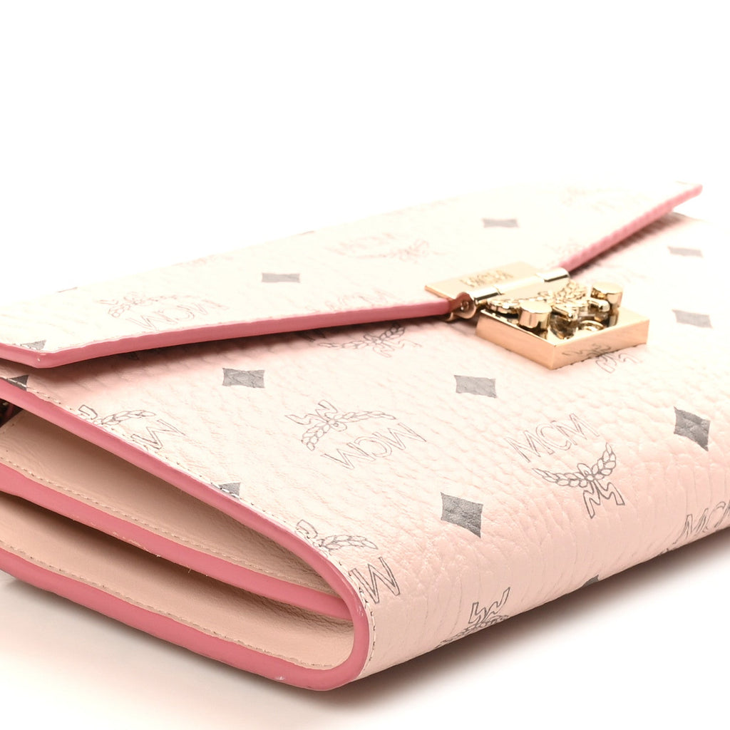 Visetos Medium Patricia Wallet On Chain Soft Pink