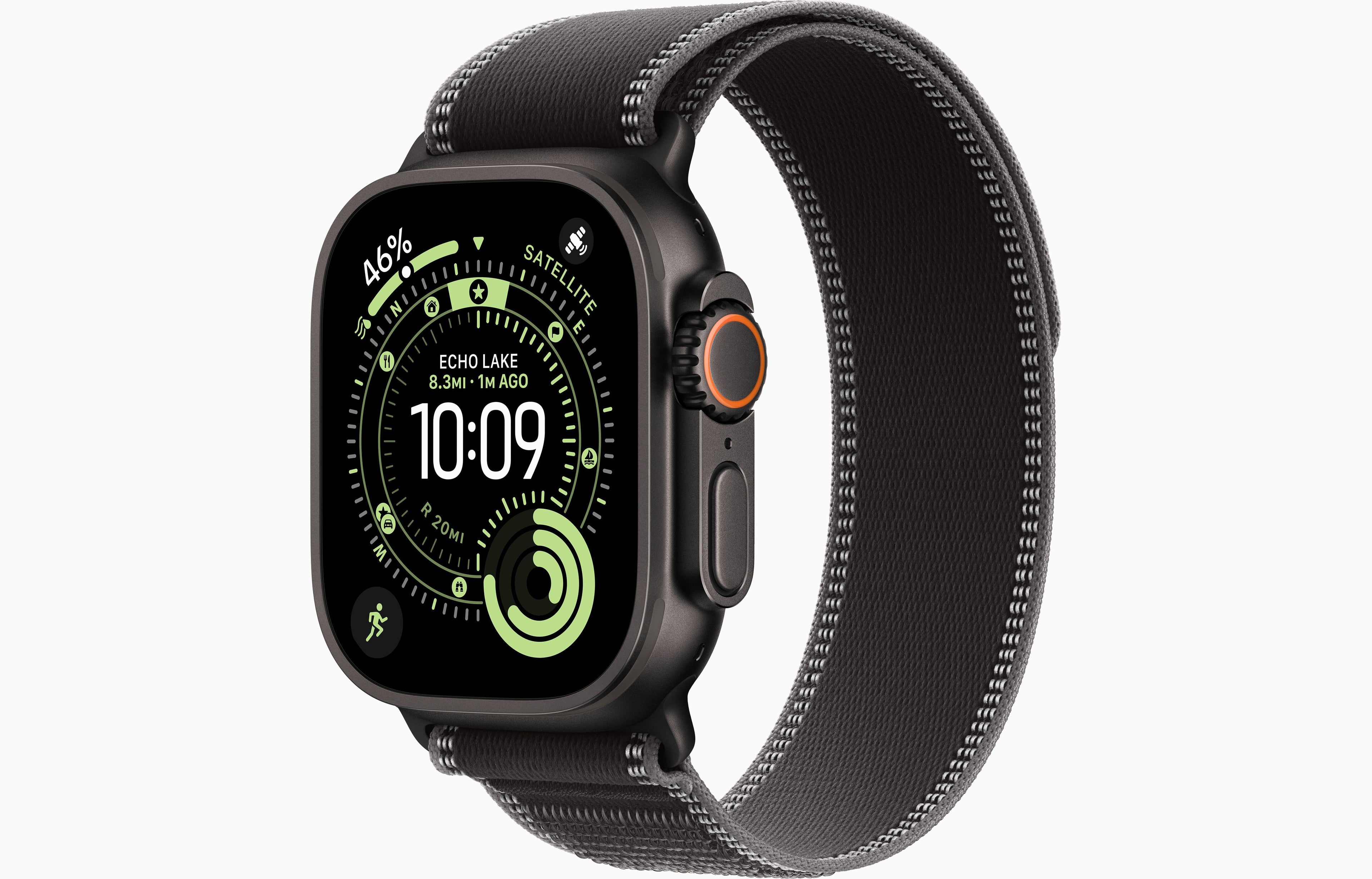 Apple Watch Ultra 3 GPS + Cellular 49mm Natural Titanium Case with Natural Titanium Milanese Loop