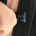 Guccissima Signature Medium Shoulder Tote Bag Black