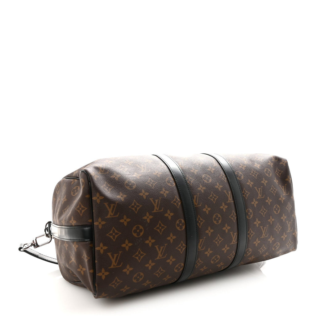 Monogram Macassar Keepall Bandouliere 45