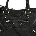 Agneau Arena Silver Hardware Small Le City Black