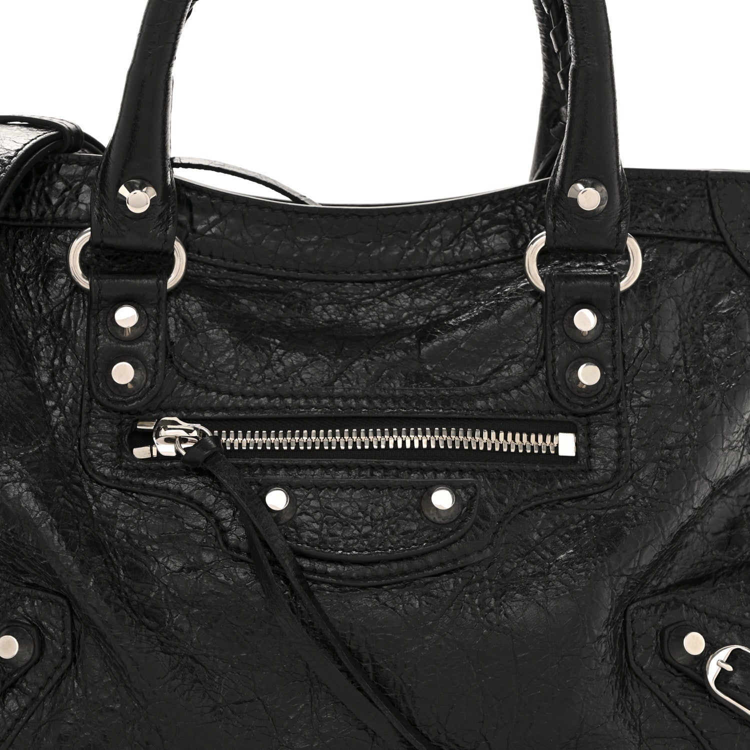 Agneau Arena Silver Hardware Small Le City Black