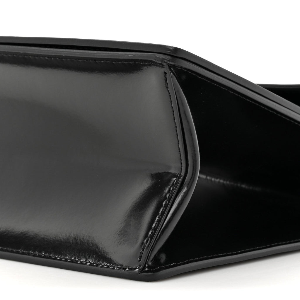 Calfskin Jitney 2.8 Not For Sale Top Handle Bag Black White