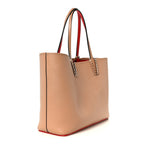 Calfskin Spikes East West Cabata Tote Nude