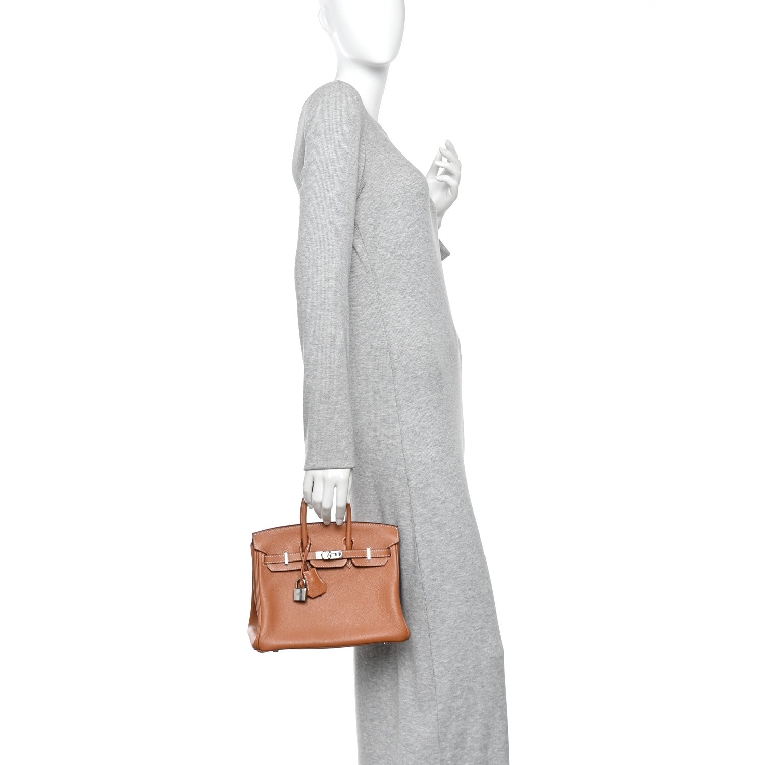 Taurillon Novillo Birkin 25 Gold