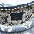 Monogram Jacquard Denim Loop Bleu