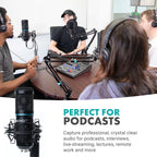 Movo Podcast Equipment Bundle for iPhone 15 and up