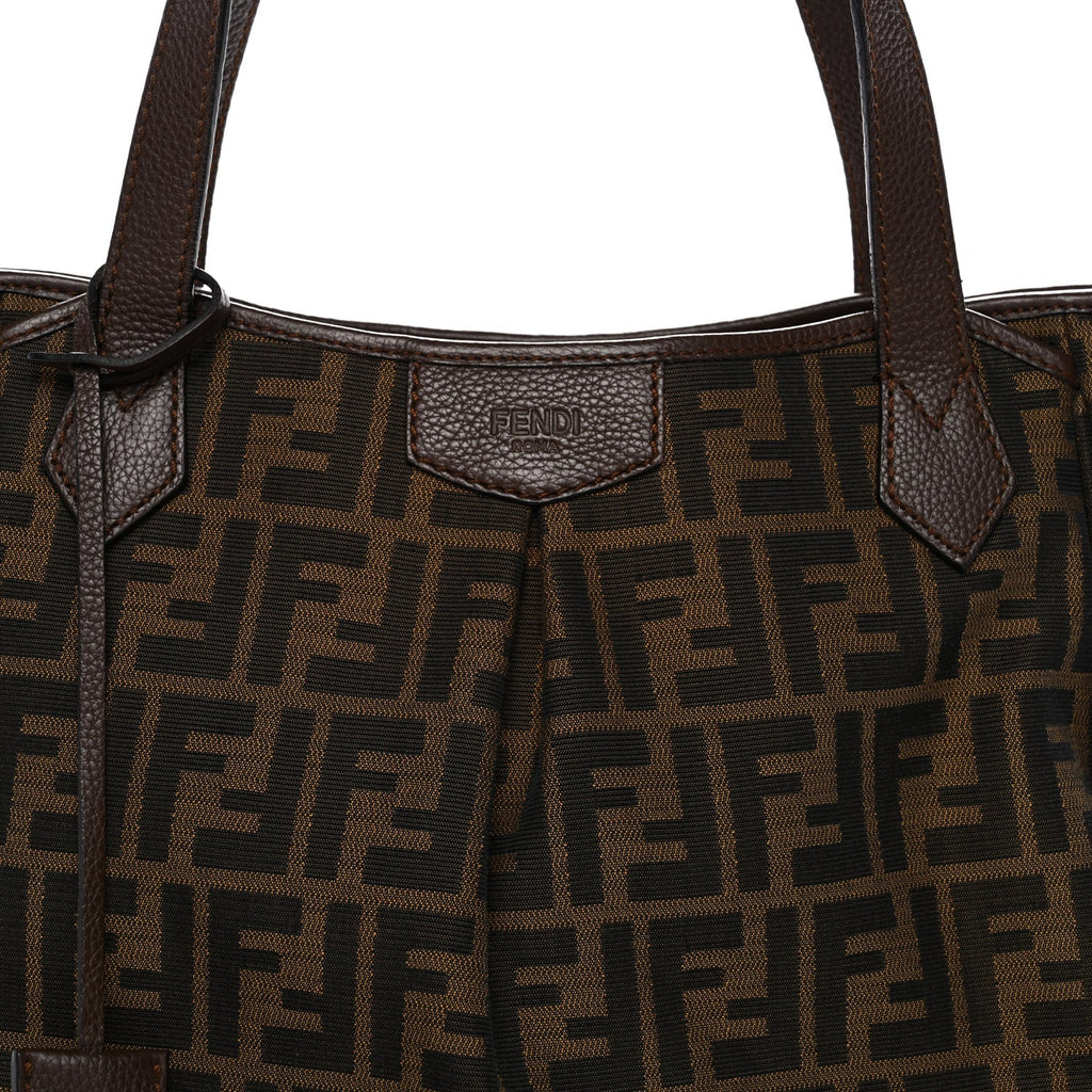 Zucca Vitello Artic Medium Shopping Tote Tobacco Castagna
