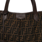 Zucca Vitello Artic Medium Shopping Tote Tobacco Castagna