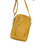 Women's Jolene Crossbody Phone Bag In Mustard
