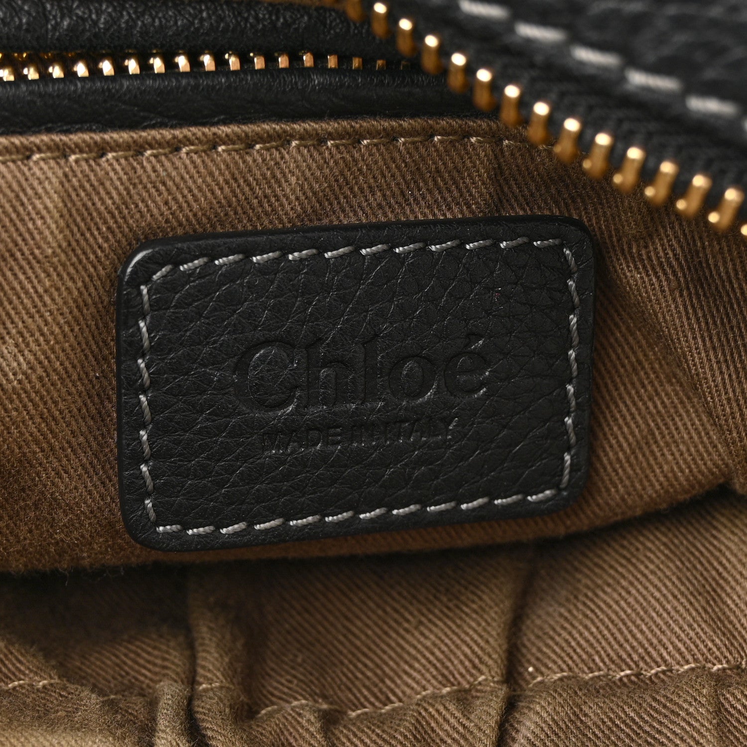 Calfskin Medium Marcie Satchel Black