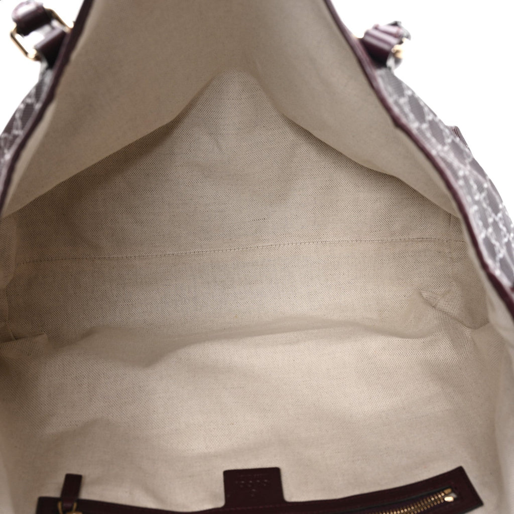 Imprime Monogram Medium Joy Tote Bordeaux