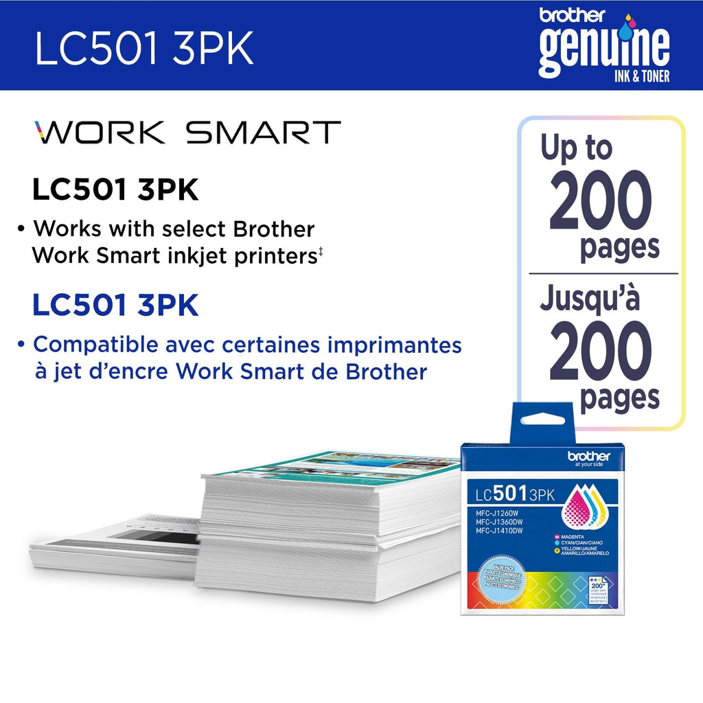 LC501 3PK Original Standard Yield