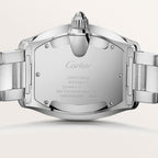 Roadster Large Model | 39mm, Stainless Steel, Silver Dial
