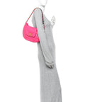 Lambskin Quilted Chanel 19 Hobo Pink
