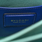 Calfskin Serpenti Forever Top Handle Blue