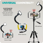 Movo UWA-8 Articulating Camera Rig Extension Mount