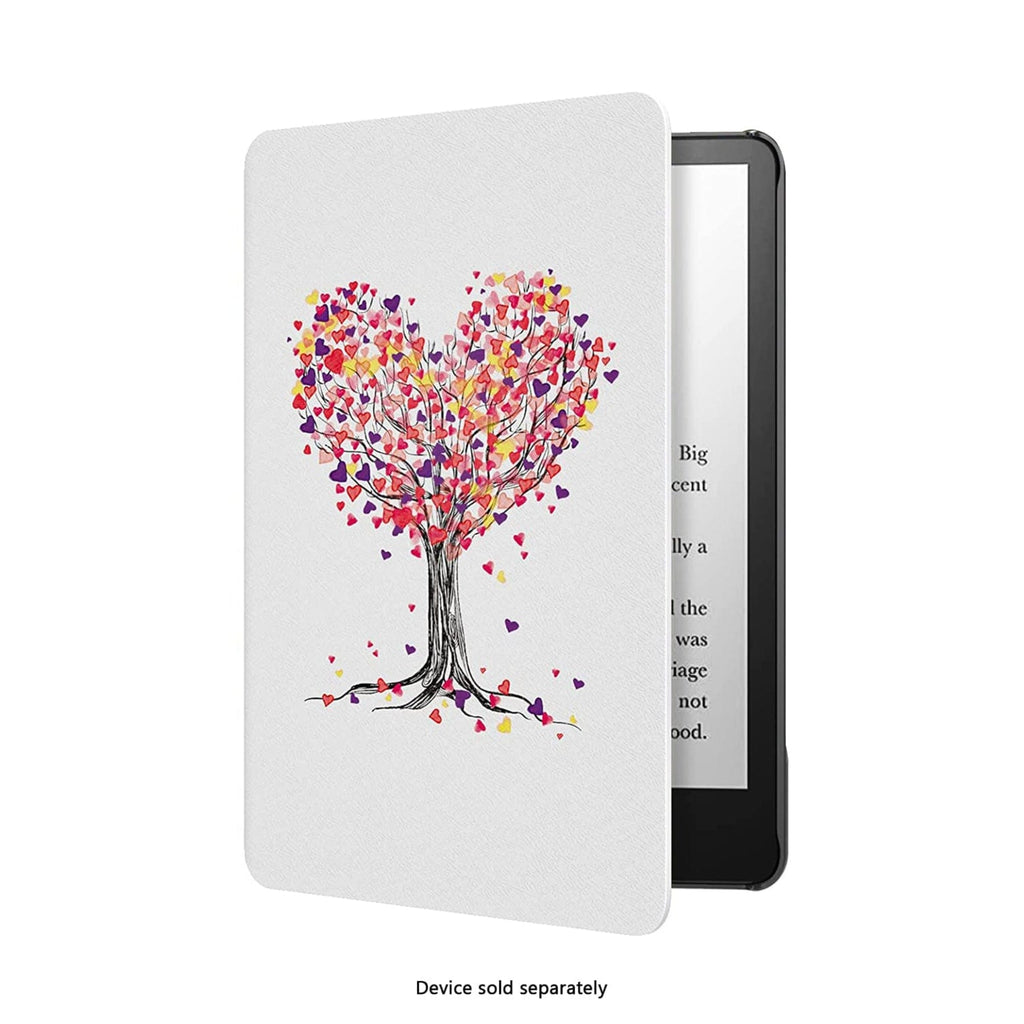 SAHARA - Indy Series Folio Case for Amazon Kindle (2024) - Heart Tree