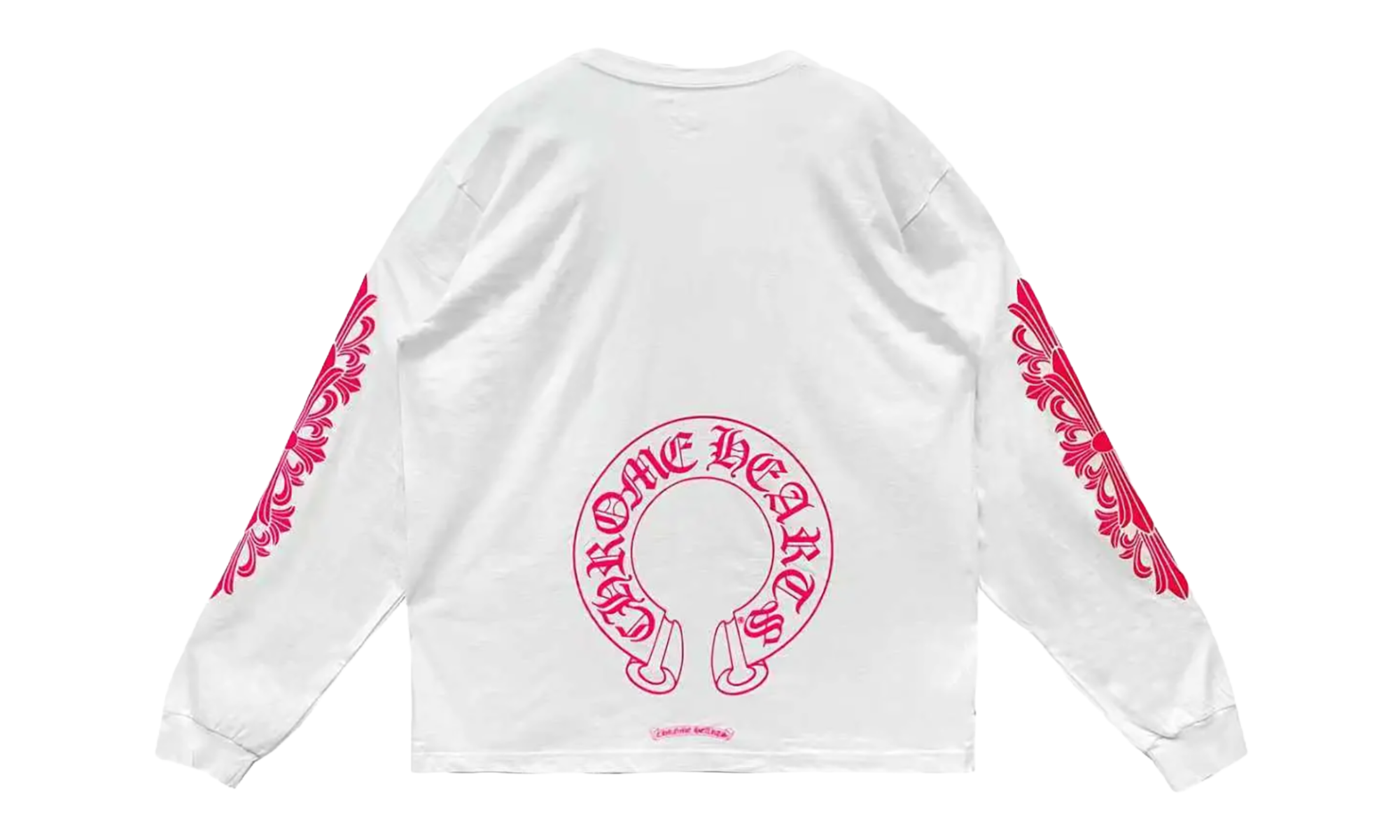 Classic Horseshoe Long Sleeve T-shirt "Pink/White" CHRM0799