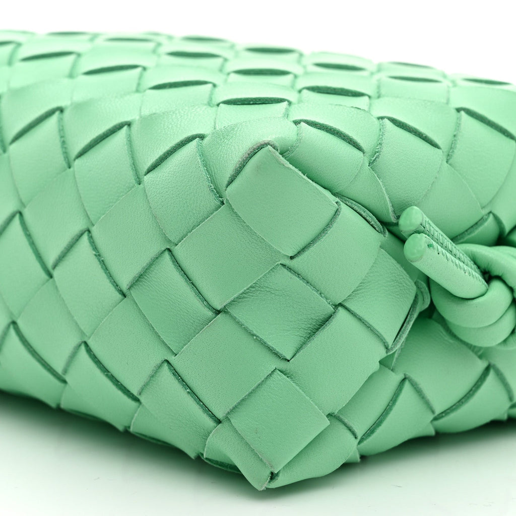 Nappa Intrecciato Mini Loop Camera Bag Fountain