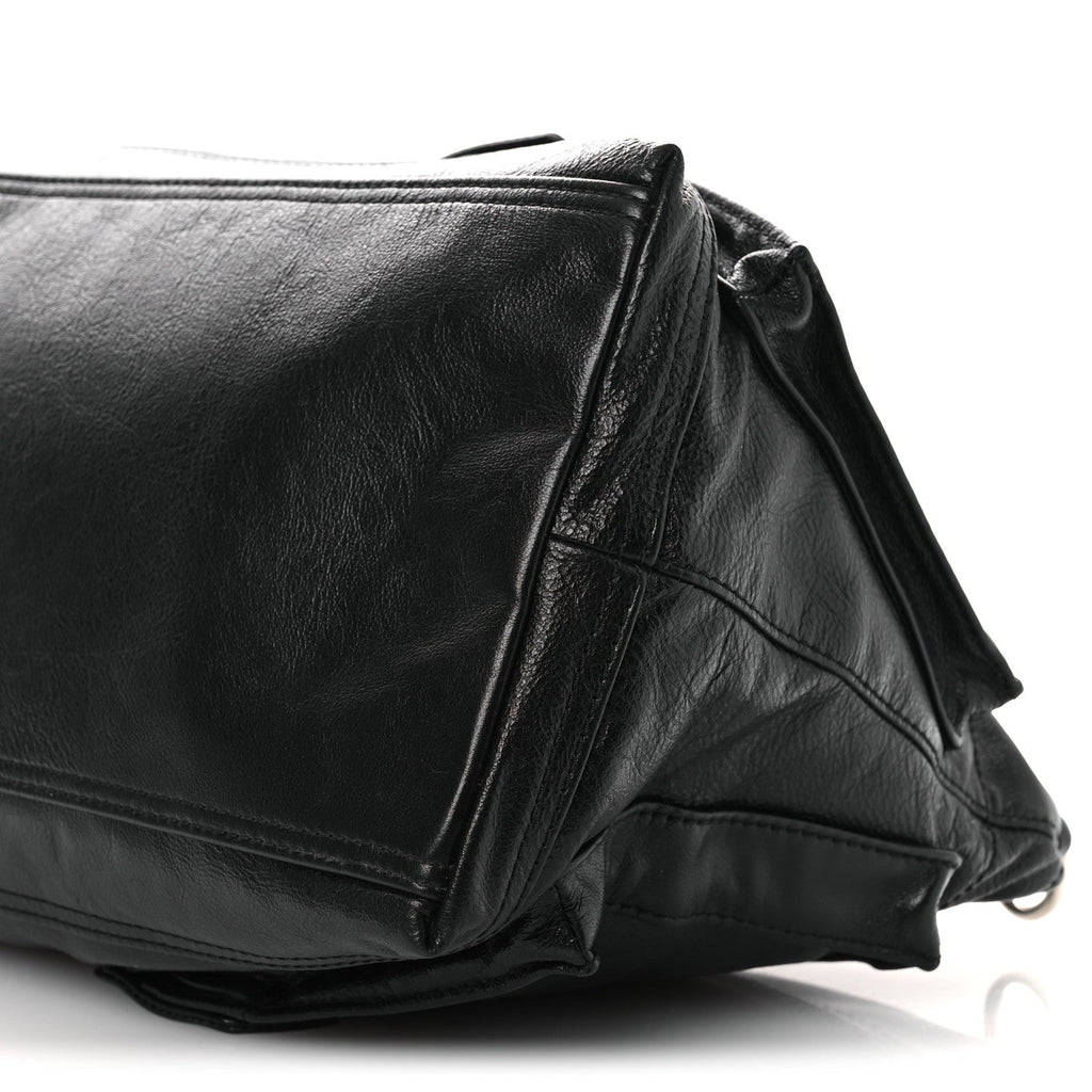 Goatskin The Large Cargo Bag Black