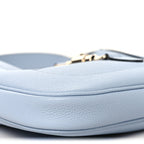 Grained Calfskin Web Medium Jackie 1961 Hobo Light Blue