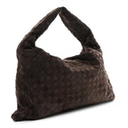 Suede Intrecciato Small Hop Fondant