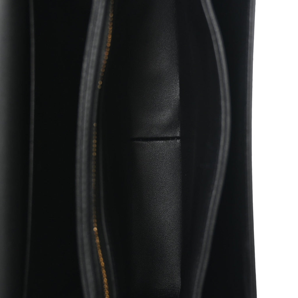 Shiny Calfskin Medium Triomphe Black