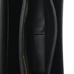 Shiny Calfskin Medium Triomphe Black