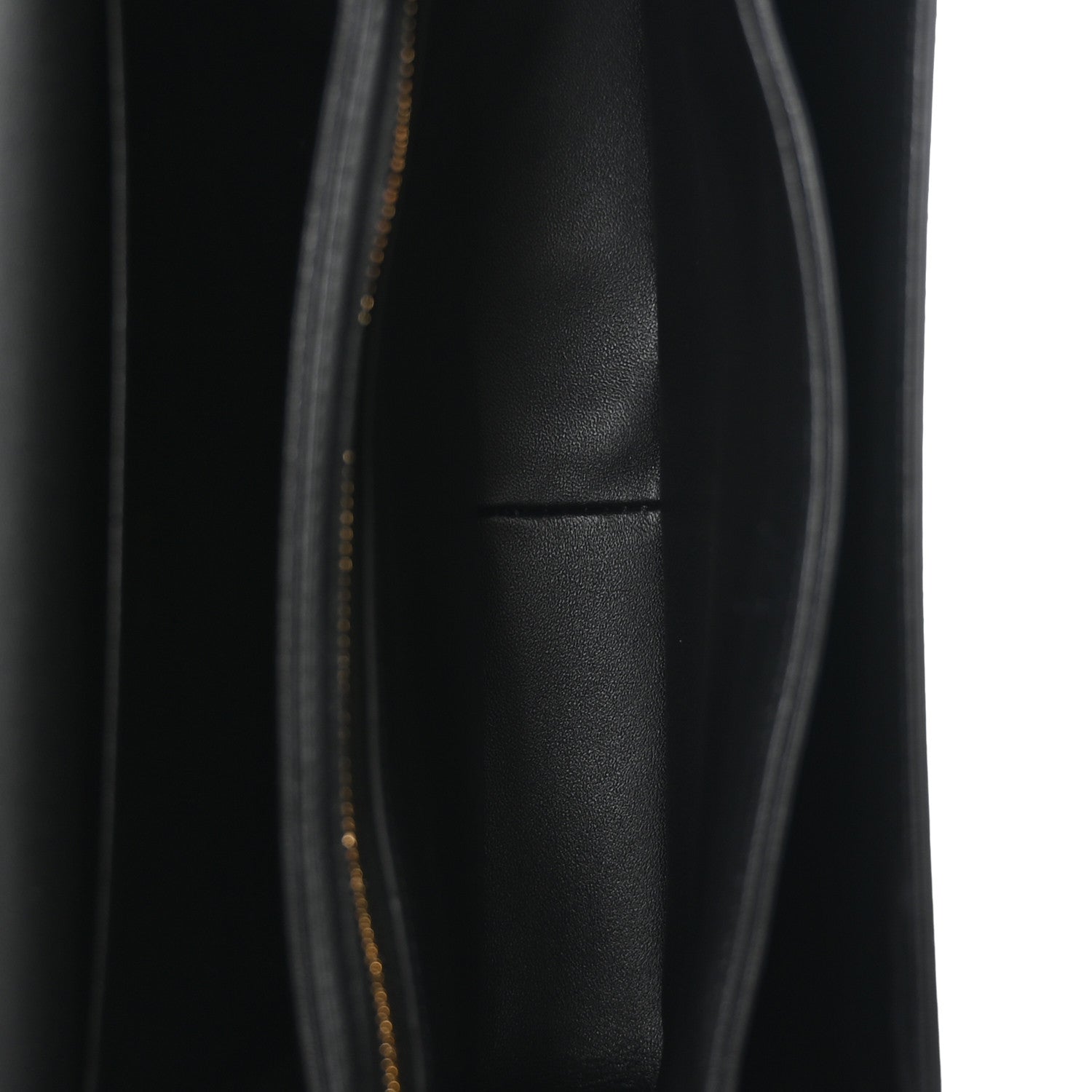 Shiny Calfskin Medium Triomphe Black