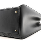 Calfskin GG Matelasse Tote Bag Black