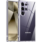 Entronix Case Compatible with Galaxy S25 Ultra - [Hard Back] Clear Cover