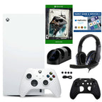 Xbox Series X Digital White Console with Return to Arkham Game & Accessories Kit