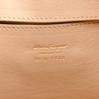 Grained Calfskin Sofia Satchel Moka