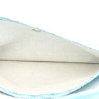 Goyardine Embroidered Flamingo Reversible Anjou PM Sky Blue